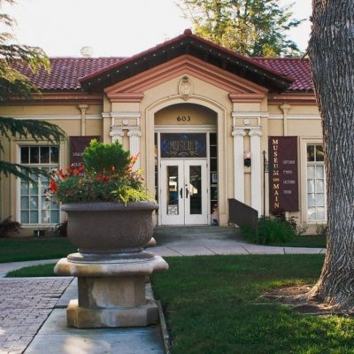 Entrance of Museum on Main